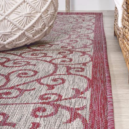 Tapis d'intérieur/extérieur texturé JONATHAN Y Ourika
