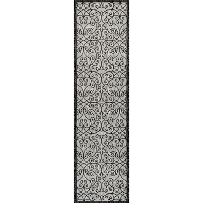 Tapis d'intérieur/extérieur texturé JONATHAN Y Ourika