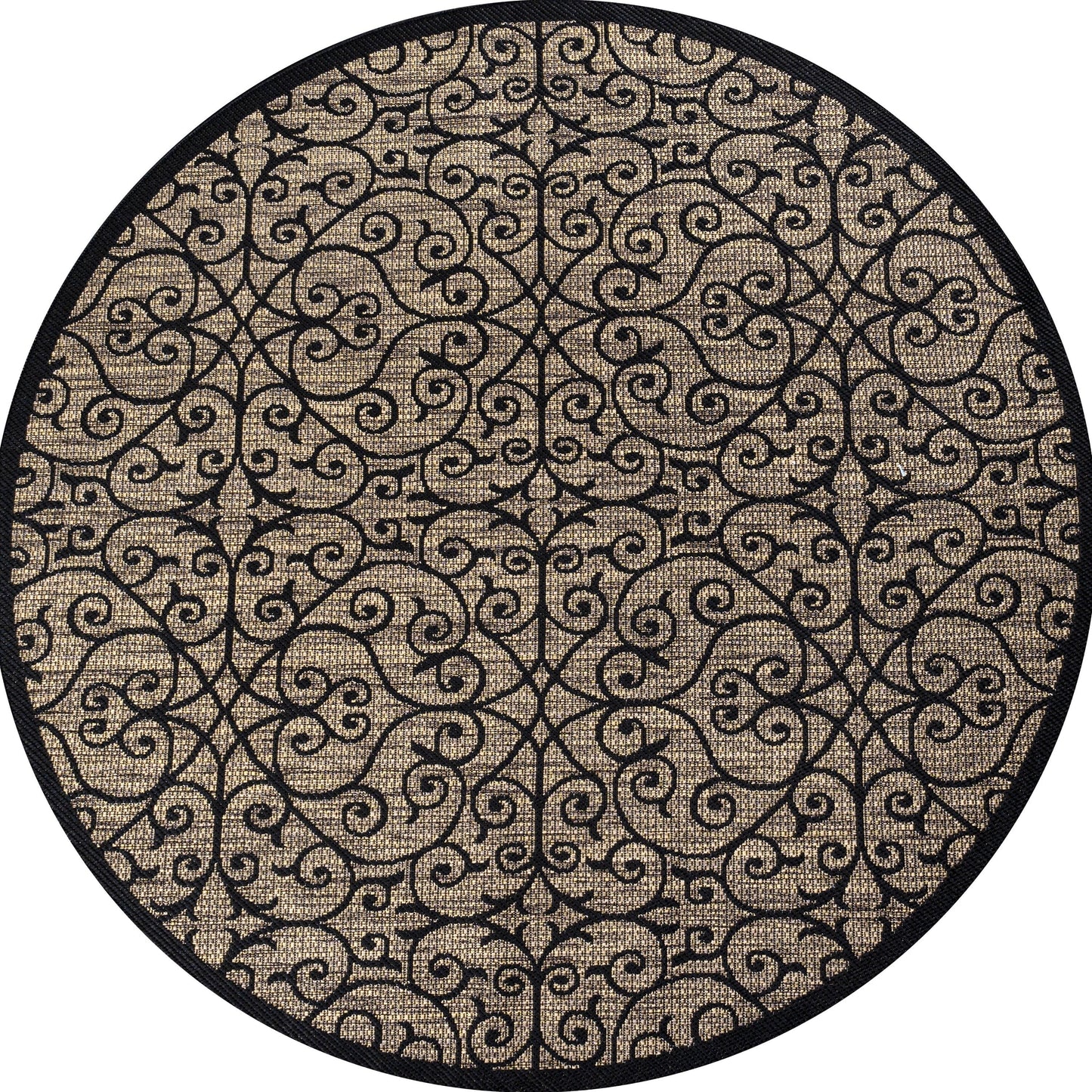 Tapis d'intérieur/extérieur texturé JONATHAN Y Ourika