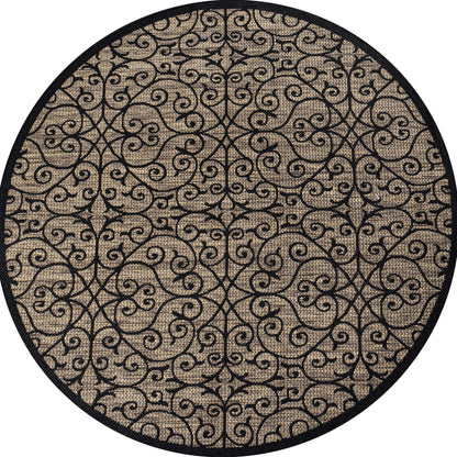Tapis d'intérieur/extérieur texturé JONATHAN Y Ourika