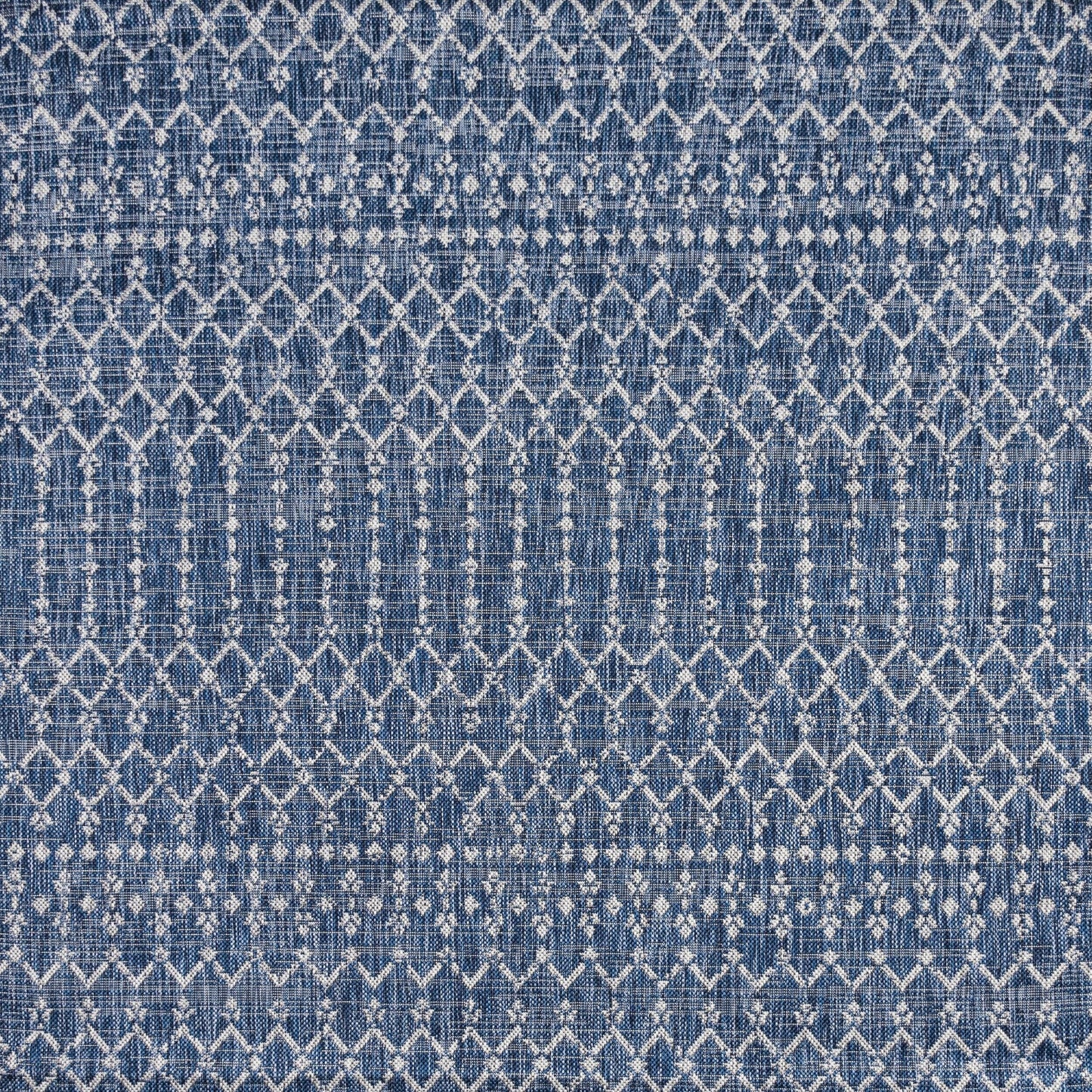 Tapis d'intérieur/extérieur à tissage géométrique marocain JONATHAN Y Trebol