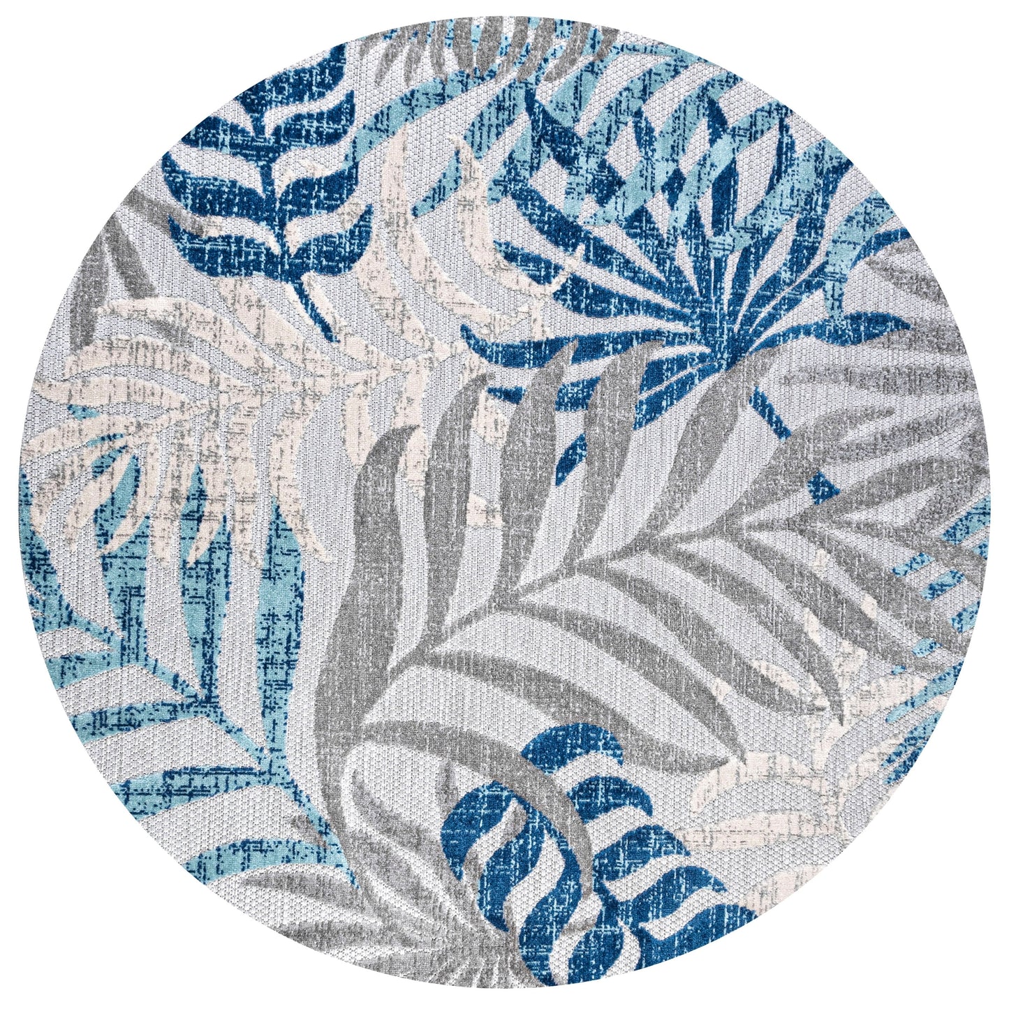 Tapis d'intérieur/extérieur à feuilles de palmier JONATHAN Y Aydin