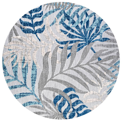 Tapis d'intérieur/extérieur à feuilles de palmier JONATHAN Y Aydin