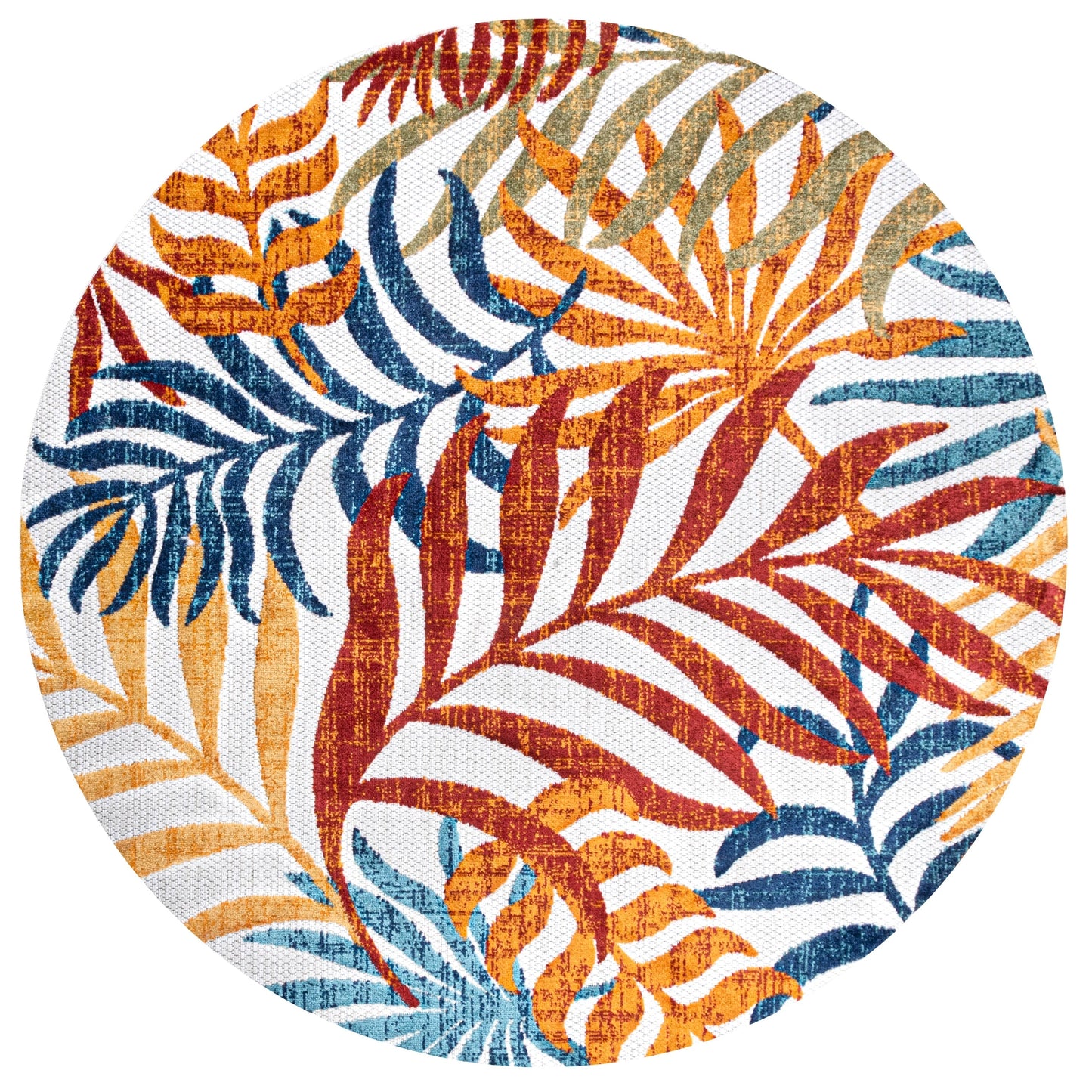 Tapis d'intérieur/extérieur à feuilles de palmier JONATHAN Y Aydin