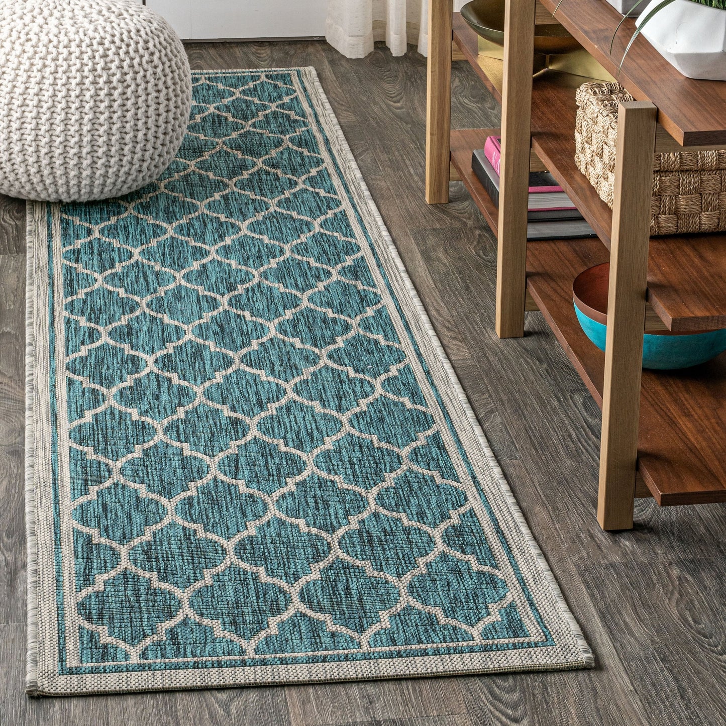 Tapis d'intérieur/extérieur texturé JONATHAN Y Zinnia