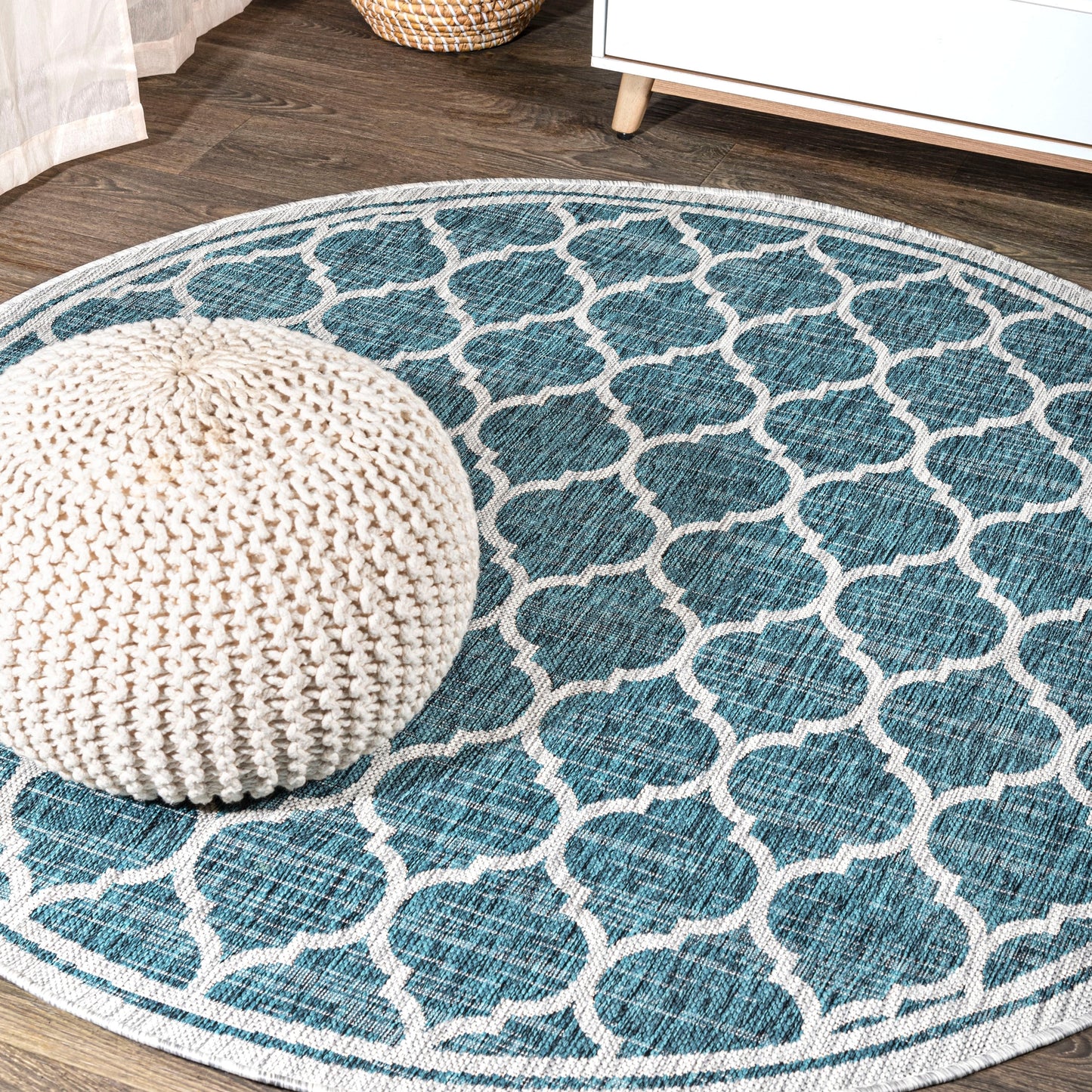 Tapis d'intérieur/extérieur texturé JONATHAN Y Zinnia