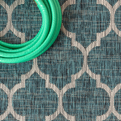 Tapis d'intérieur/extérieur texturé JONATHAN Y Zinnia