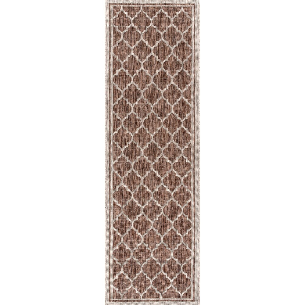 Tapis d'intérieur/extérieur texturé JONATHAN Y Zinnia