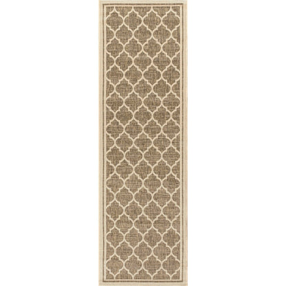 Tapis d'intérieur/extérieur texturé JONATHAN Y Zinnia
