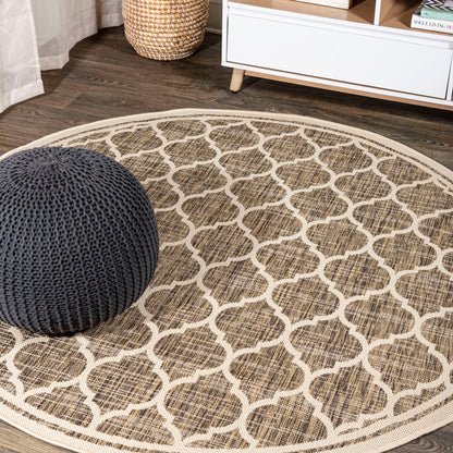 Tapis d'intérieur/extérieur texturé JONATHAN Y Zinnia