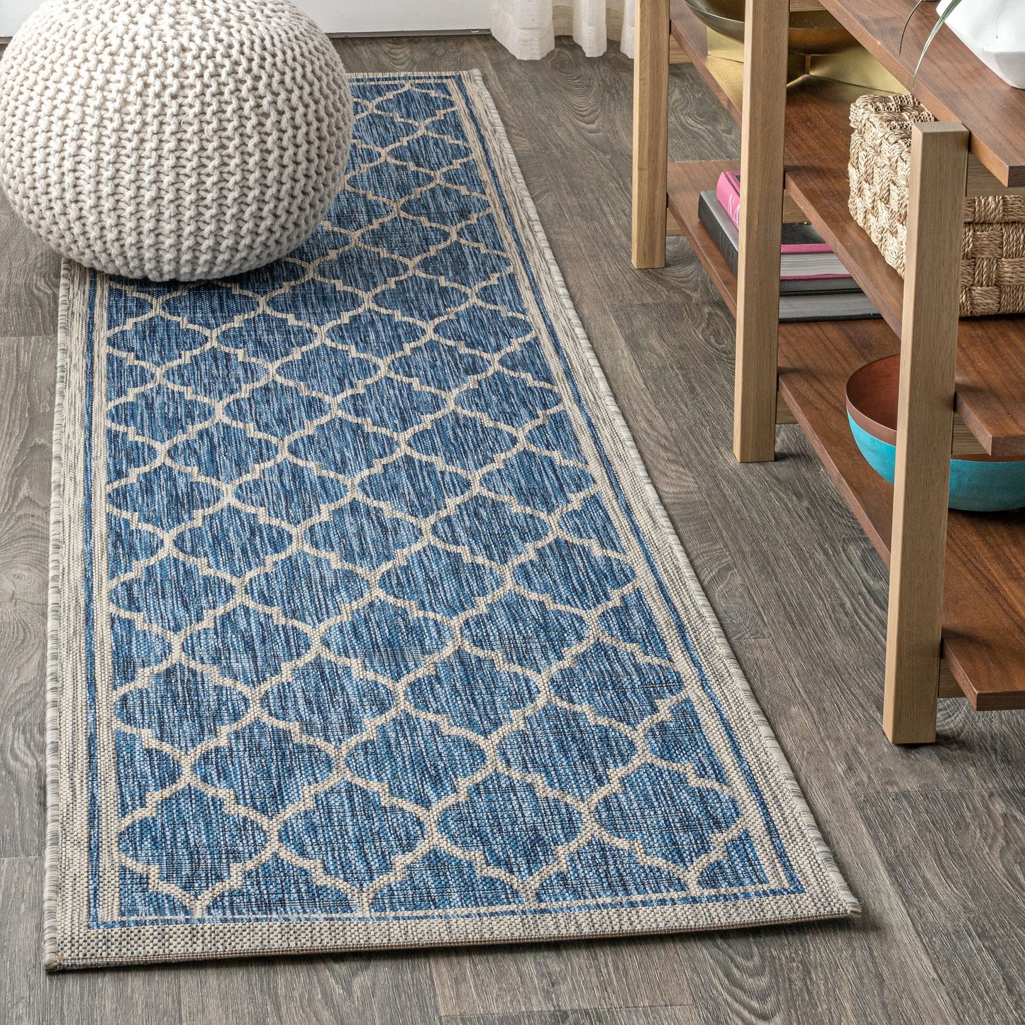 Tapis d'intérieur/extérieur texturé JONATHAN Y Zinnia