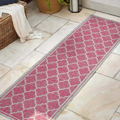 Tapis d'intérieur/extérieur texturé JONATHAN Y Zinnia