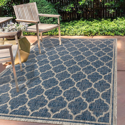 Tapis d'intérieur/extérieur texturé JONATHAN Y Zinnia