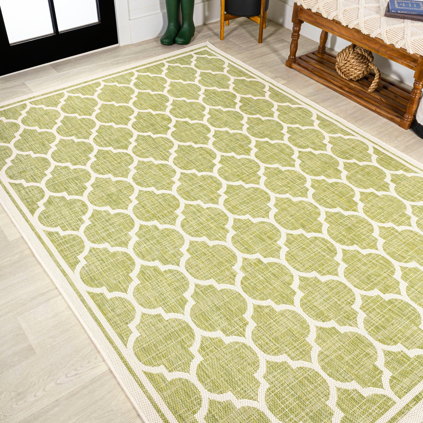 Tapis d'intérieur/extérieur texturé JONATHAN Y Zinnia