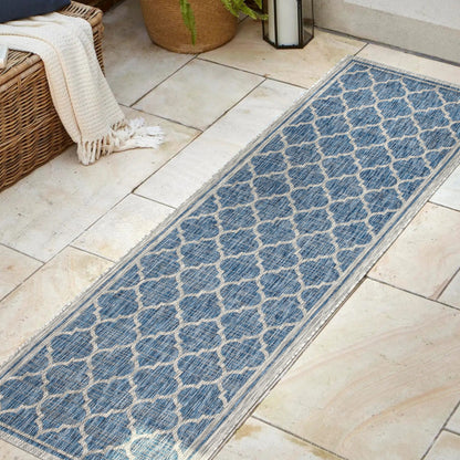 Tapis d'intérieur/extérieur texturé JONATHAN Y Zinnia
