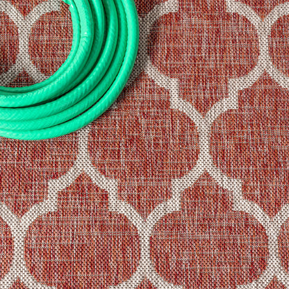Tapis d'intérieur/extérieur texturé JONATHAN Y Zinnia