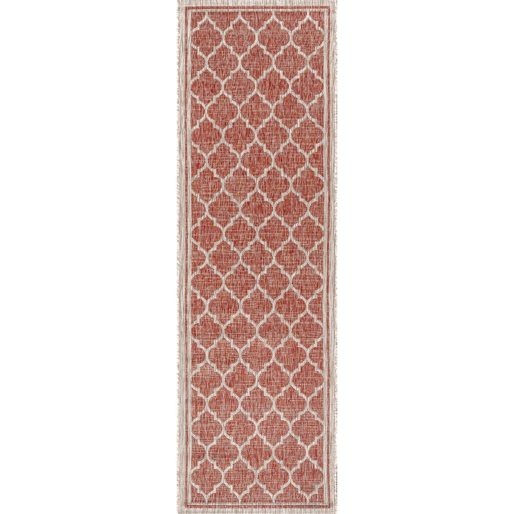 Tapis d'intérieur/extérieur texturé JONATHAN Y Zinnia