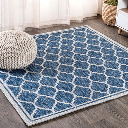 Tapis d'intérieur/extérieur texturé JONATHAN Y Zinnia
