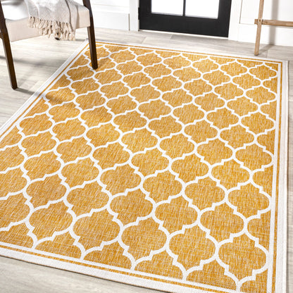 Tapis d'intérieur/extérieur texturé JONATHAN Y Zinnia
