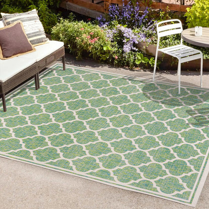 Tapis d'intérieur/extérieur texturé JONATHAN Y Zinnia