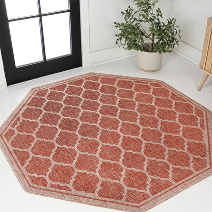 Tapis d'intérieur/extérieur texturé JONATHAN Y Zinnia