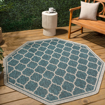 Tapis d'intérieur/extérieur texturé JONATHAN Y Zinnia