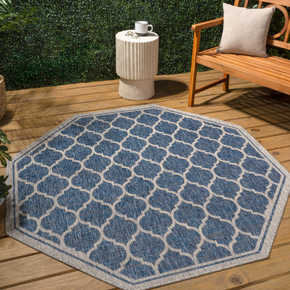 Tapis d'intérieur/extérieur texturé JONATHAN Y Zinnia