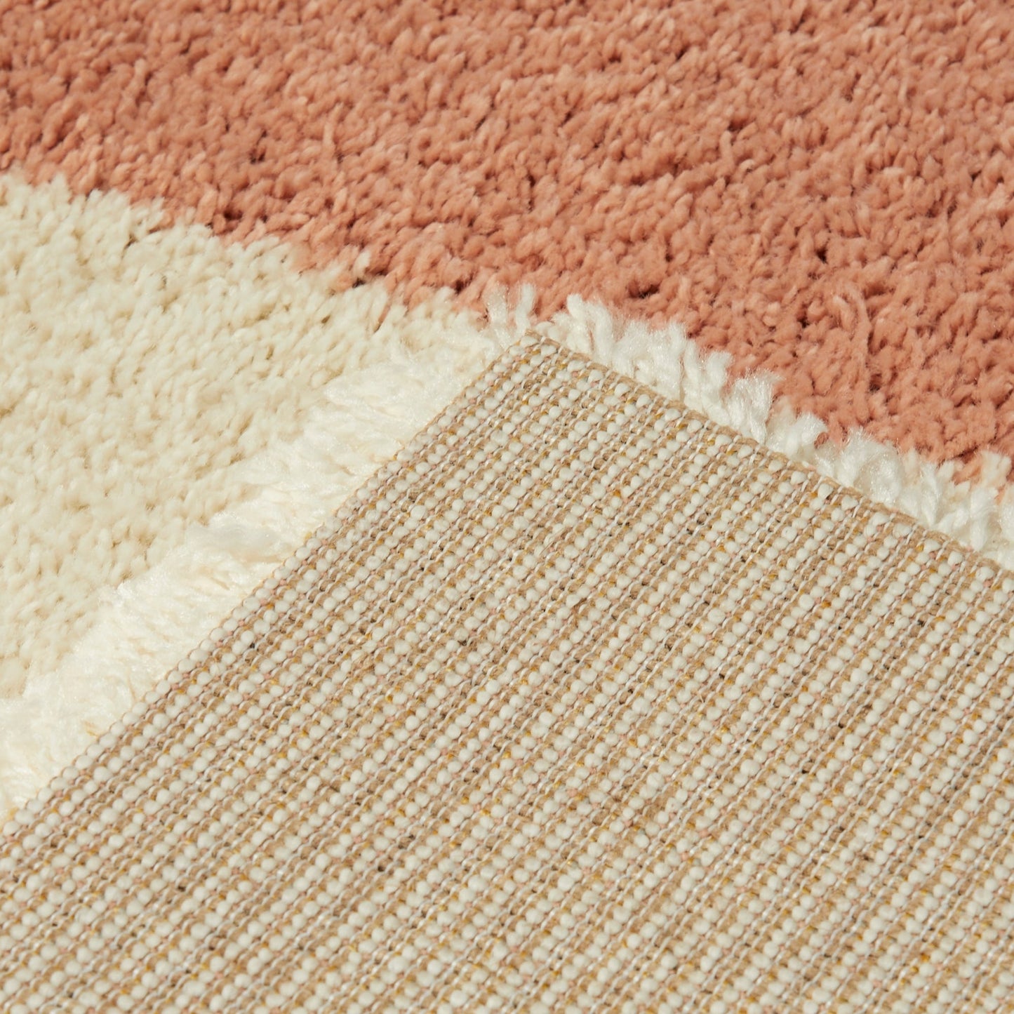 Tapis à poils longs Balta Jordan à blocs de couleurs modernes