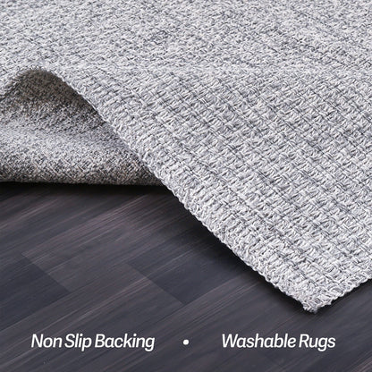 Tapis Beverly Rug en jute facile à nettoyer et ne perd pas ses poils