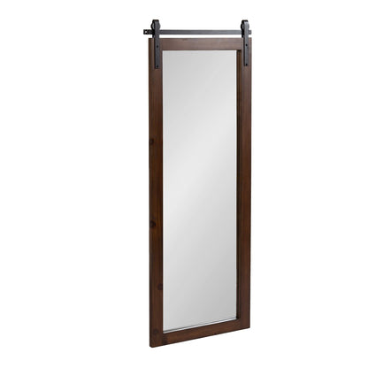 Kate and Laurel Cates Rustic Rectangular Wall Mirror