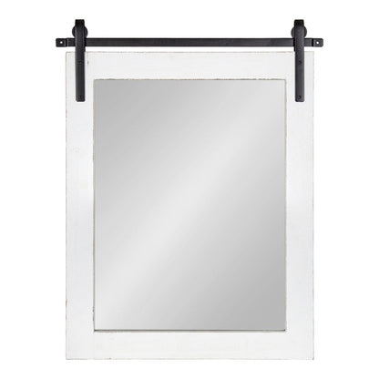 Kate and Laurel Cates Rustic Rectangular Wall Mirror