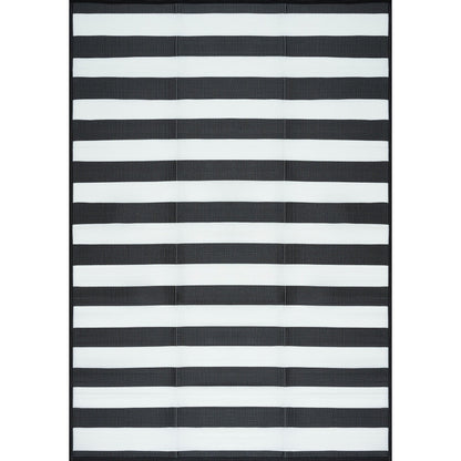 Tapis d'intérieur et d'extérieur à rayures de plage Lalune