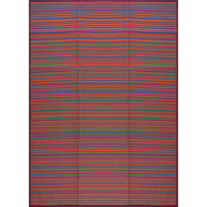 Tapis d'intérieur et d'extérieur à rayures de plage Lalune