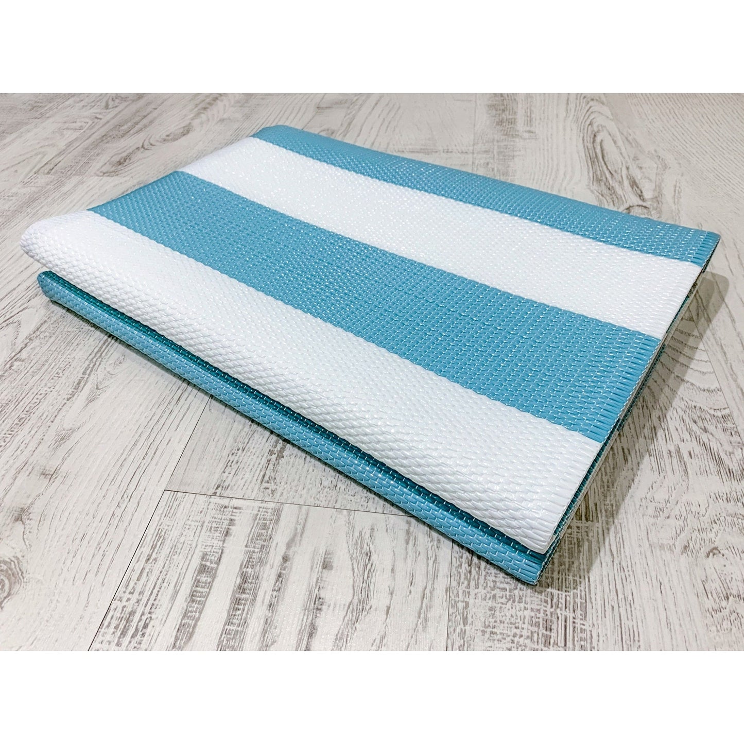 Tapis d'intérieur et d'extérieur à rayures de plage Lalune