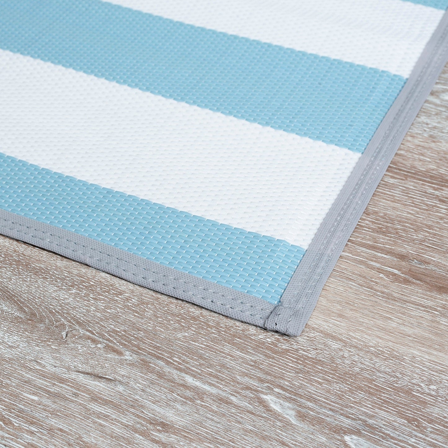Tapis d'intérieur et d'extérieur à rayures de plage Lalune