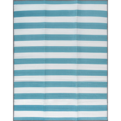 Tapis d'intérieur et d'extérieur à rayures de plage Lalune