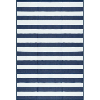 Tapis d'intérieur et d'extérieur à rayures de plage Lalune