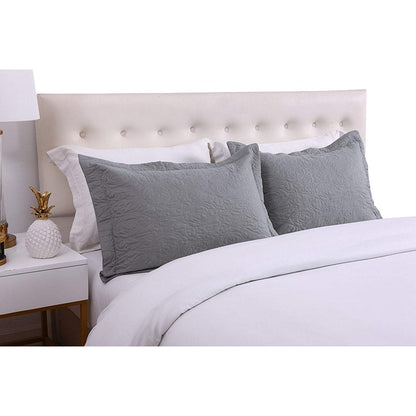 Housse de coussin brodée Porch &amp; Den Manor (lot de 2)
