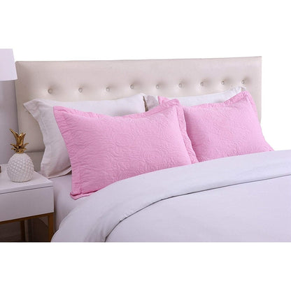 Housse de coussin brodée Porch &amp; Den Manor (lot de 2)