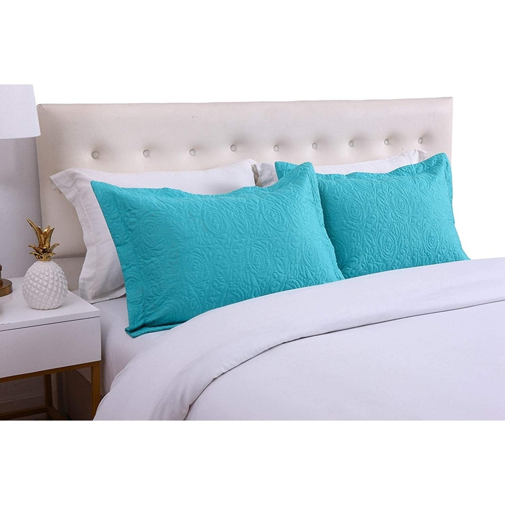 Housse de coussin brodée Porch &amp; Den Manor (lot de 2)