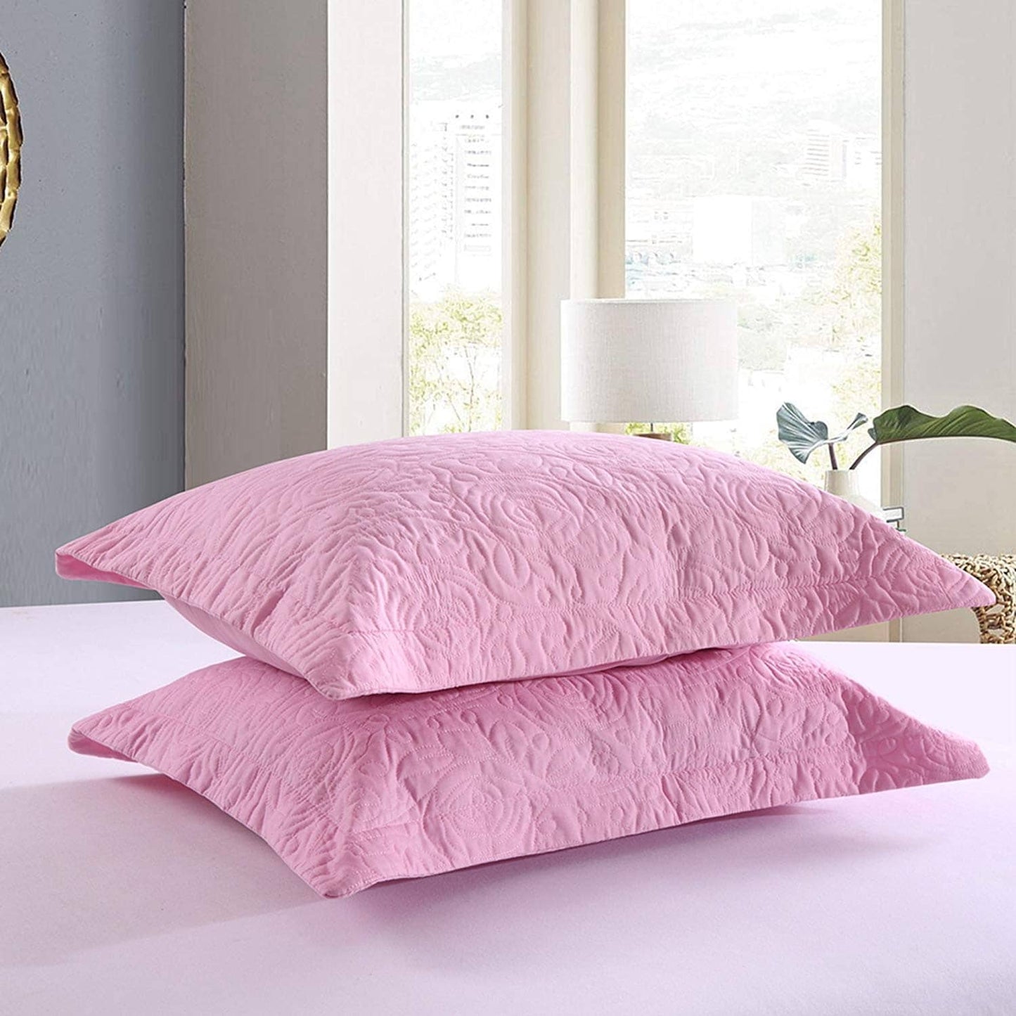 Housse de coussin brodée Porch &amp; Den Manor (lot de 2)