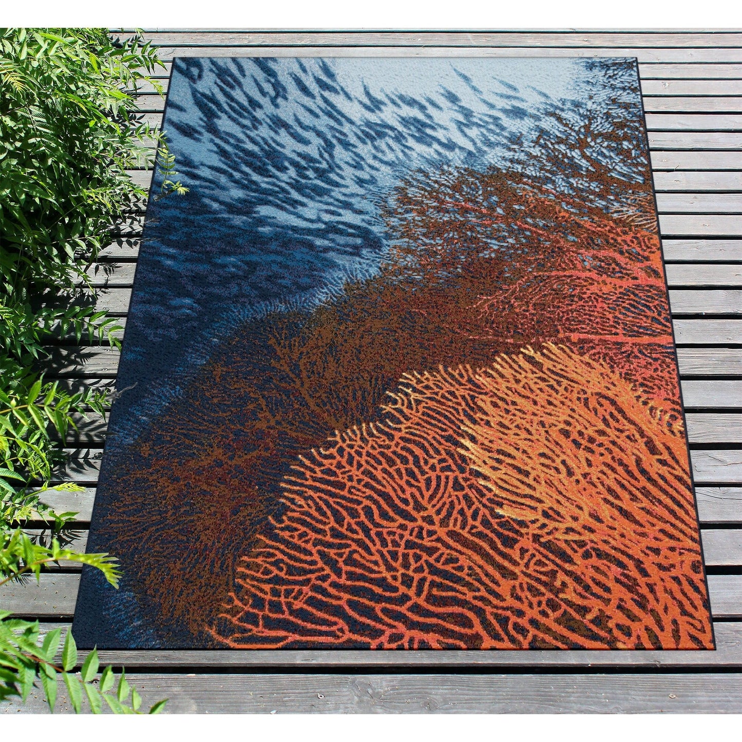 Tapis intérieur/extérieur corail Liora Manne Marina