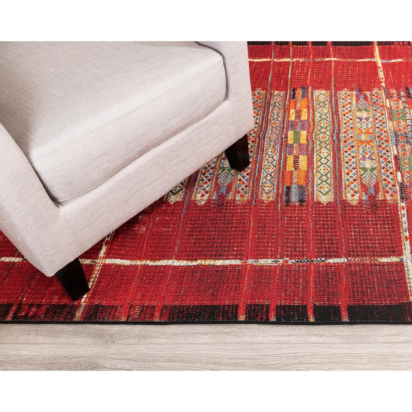 Tapis intérieur/extérieur à rayures tribales Liora Manne Marina