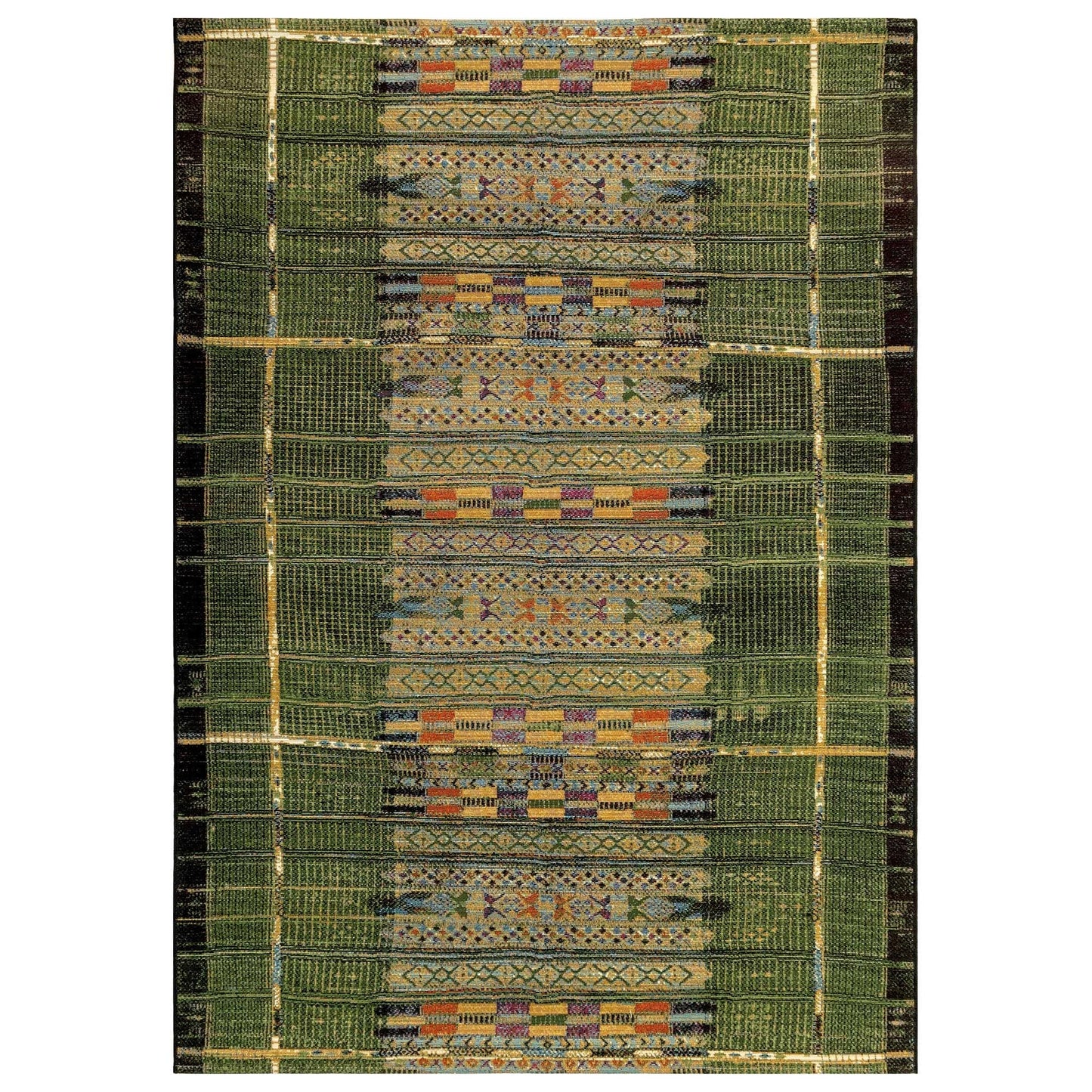 Tapis intérieur/extérieur à rayures tribales Liora Manne Marina