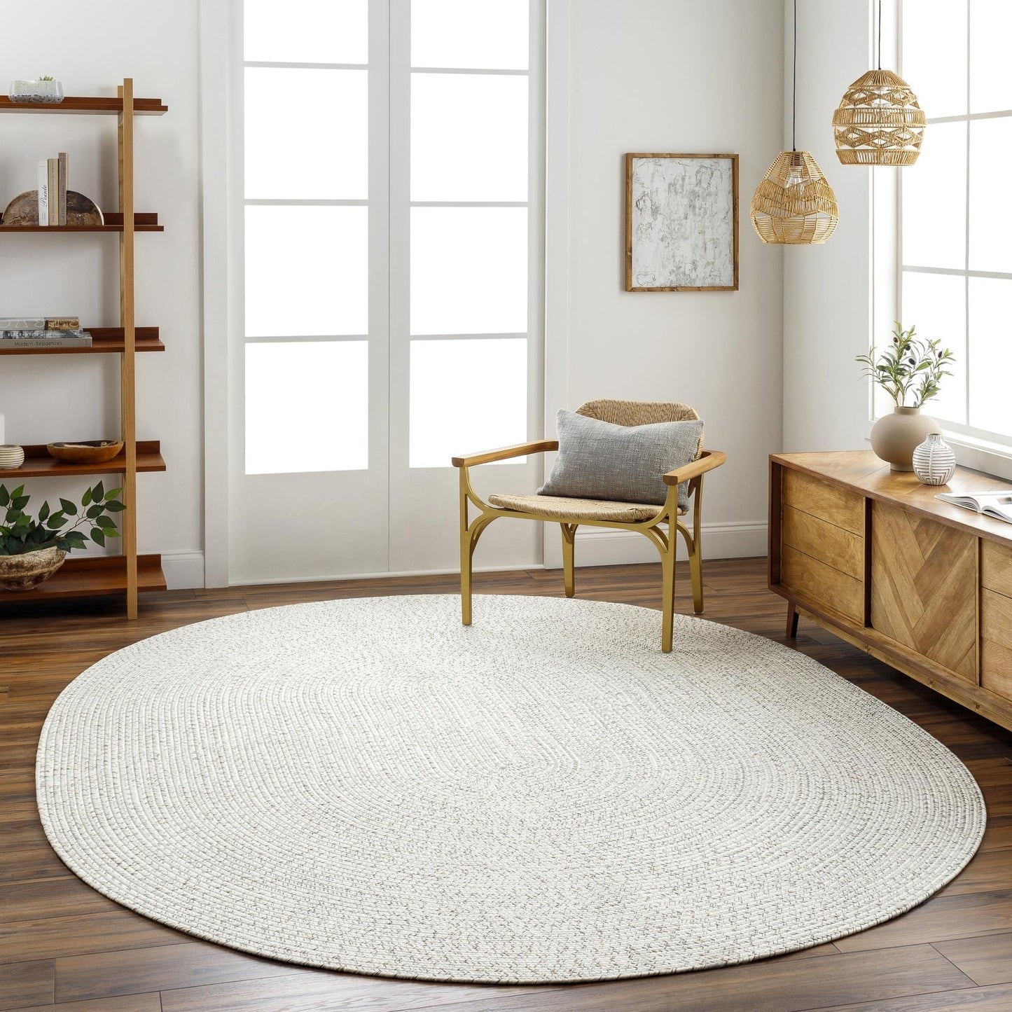 Tapis d'extérieur à rayures Livabliss Chesapeake Bay Country