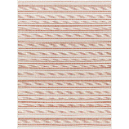 Tapis d'extérieur à rayures bohèmes Livabliss Eagean