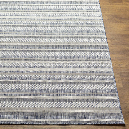 Tapis d'extérieur à rayures bohèmes Livabliss Eagean