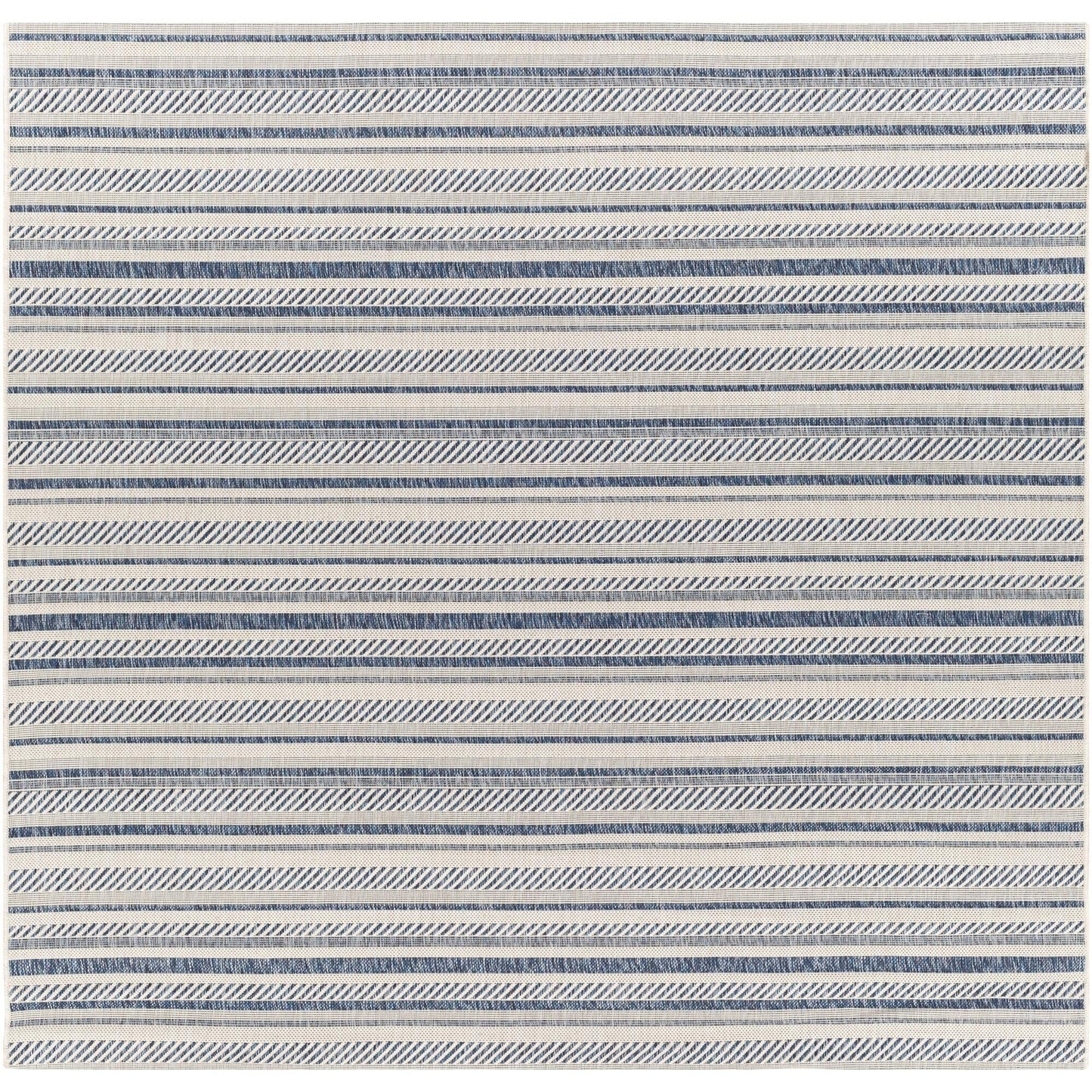Tapis d'extérieur à rayures bohèmes Livabliss Eagean