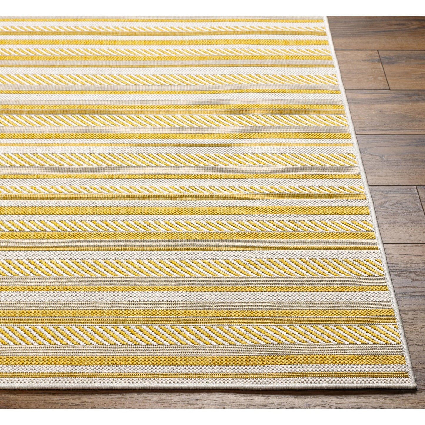 Tapis d'extérieur à rayures bohèmes Livabliss Eagean