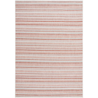 Tapis d'extérieur à rayures bohèmes Livabliss Eagean